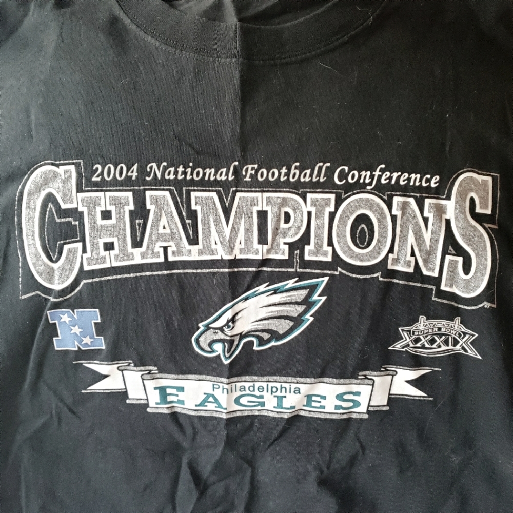 VINTAGE Eagles 2004 NFC Champions t-shirt
